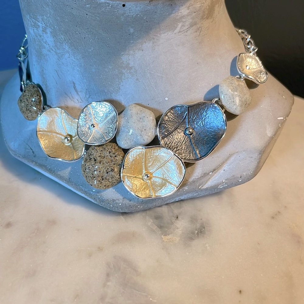 Nature Inspired Statement Necklace